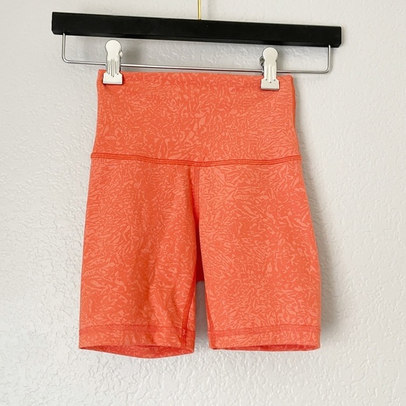 lululemon athletica Pants - LULULEMON Wunder Train High-Rise Short Orange 0